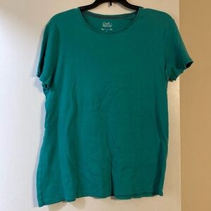 Craft and barrow. Size M. Teal classic tee.